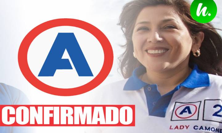 Lady camones postulará con el número 4 al senado por APP