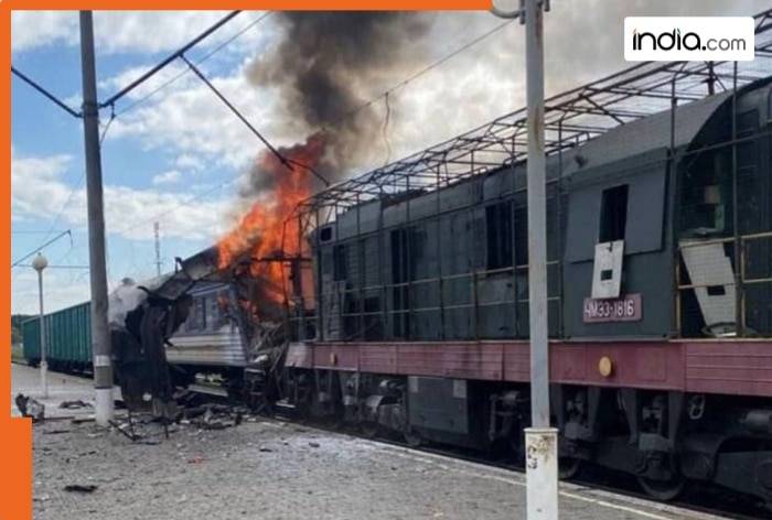Russia's deadly attack on Ukraine strikes two passenger trains, injuring dozens, power grid suffers huge damage