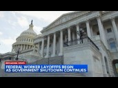 Government shutdown: Firings of federal workers begin