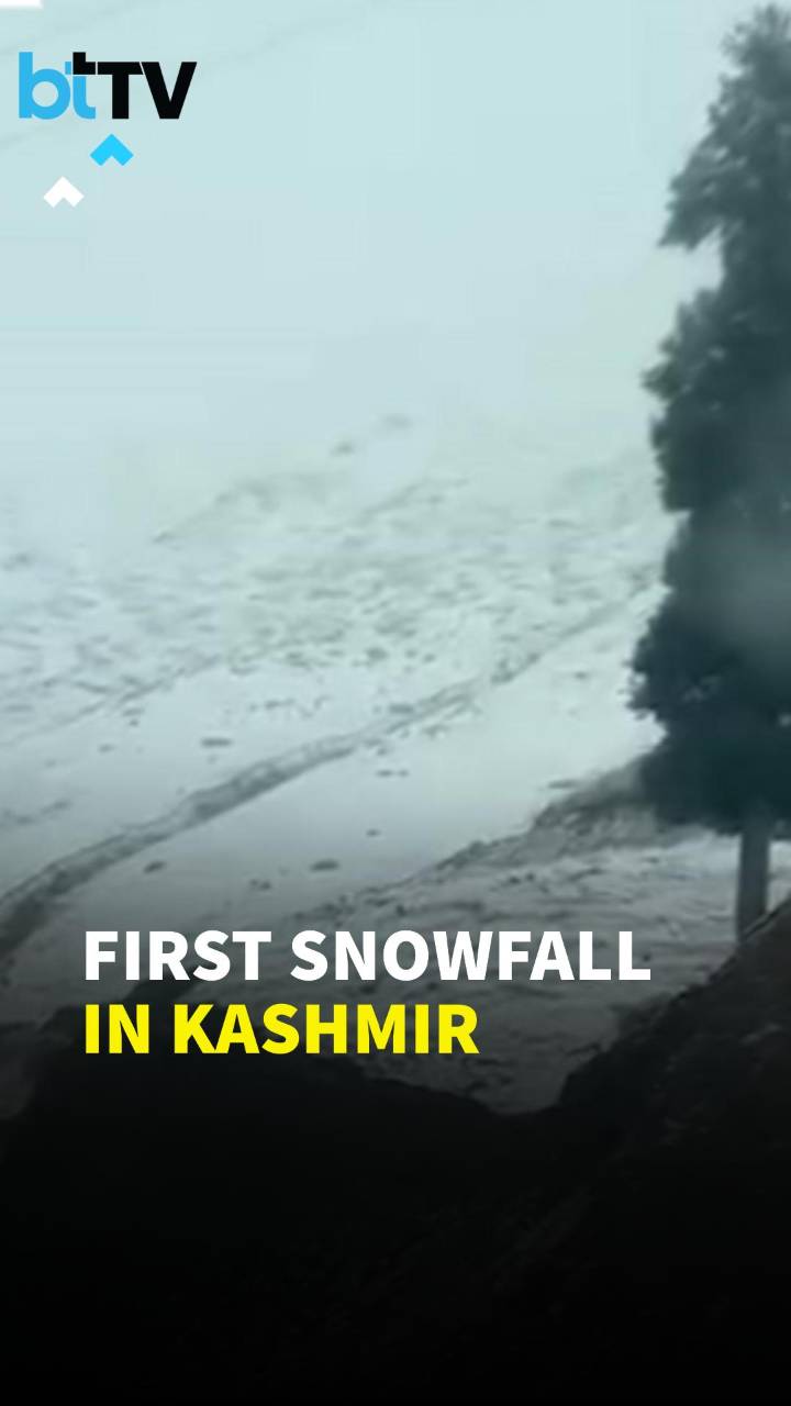 Kashmir Turns White! Gulmarg, Gurez Witness Season’s First Snowfall