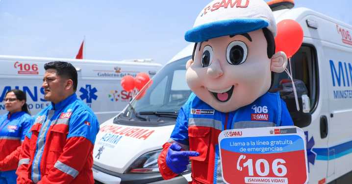 SAMU: Renovadas flotas de ambulancias fueron entregadas en instalaciones del Ejército