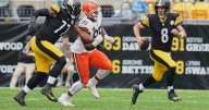Aaron Rodgers throws for 2 TDs as Steelers continue home dominance of Browns in 23