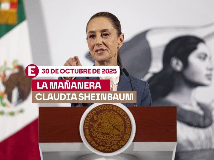 La 'Mañanera' de Sheinbaum: Temas de la conferencia del 30 de octubre