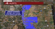 Strong winds ease, freeze warning follows for the Front Range