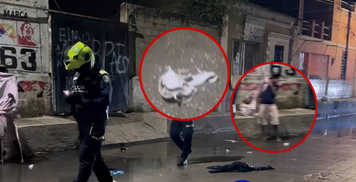 Hombre expone ropa íntima de su pareja en plena calle tras discusión en Pescaito, Santa Marta