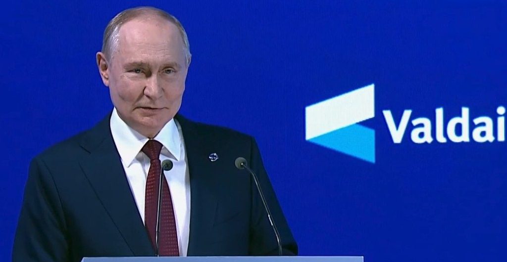 Todos los países de la OTAN están en guerra con Rusia, afirma Putin