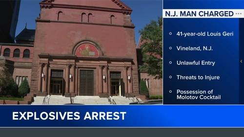 Vineland, N.J. man arrested for possessing explosives outside Washington, D.C. cathedral