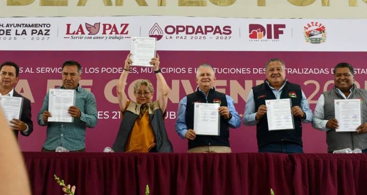 Suteym y La Paz firman convenio 2025