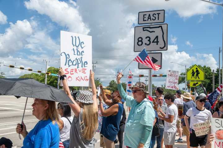 Where and When the “No Kings” Protests are Happening in Miami
