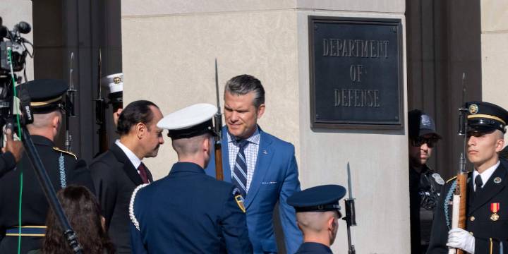 Hegseth announces new Qatari air force facility in Idaho