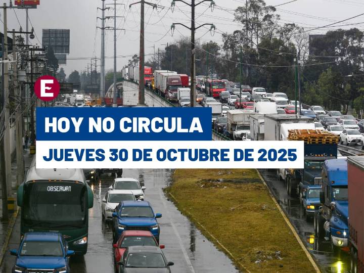 Hoy no Circula del jueves detiene a los siguientes coches en CDMX y Edomex