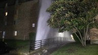 Justice, IL water main break causes flooding at Sun Set Lake apartment near 88th Avenue