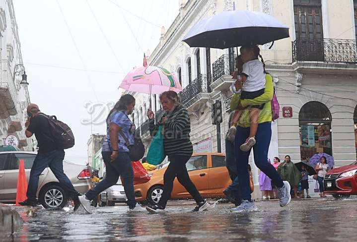 Clima en Yucatán: fin de semana con lluvias por onda tropical y vaguada