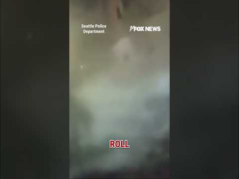 WATCH: Man ON FIRE saved by police #shorts