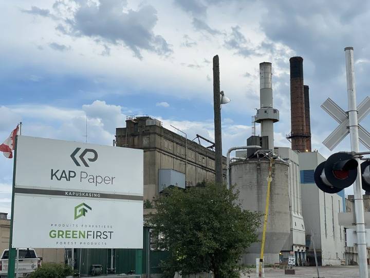 Kap Paper idling operations