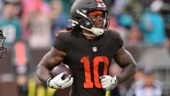 Video | Browns running back Quinshon Judkins happy to help team win
