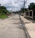 Calle principal de La Julia se convierte en una «laguna» cuando llueve