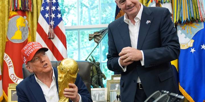 How a 2020 dinner in Davos set the stage for a 'MAGA' World Cup