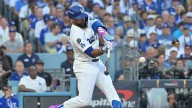 Dodgers’ Teoscar Hernandez hits crazy bat flip after World Series Game 3 home run