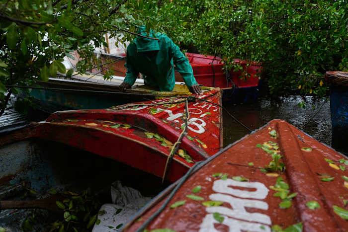Hurricane Melissa bears down on Jamaica and threatens to be the island's strongest recorded storm