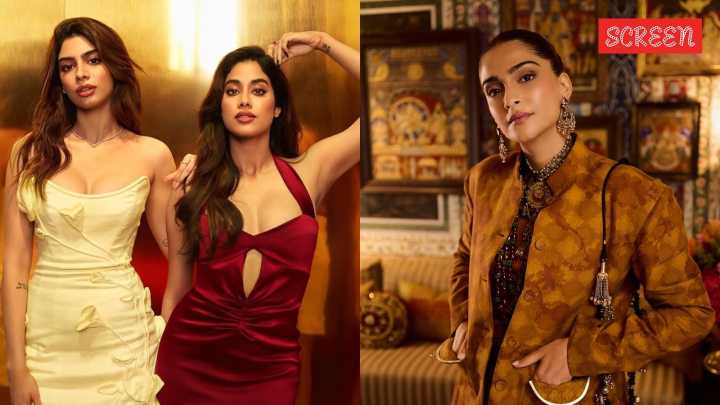 Janhvi Kapoor, Khushi Kapoor skip Anshula Kapoor’s engagement? Sonam Kapoor walks away from paparazzi amid pregnancy rumours. Watch