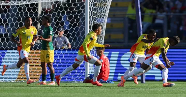 Así fue el gol de Sudáfrica en el duelo ante Colombia por el Mundial Sub