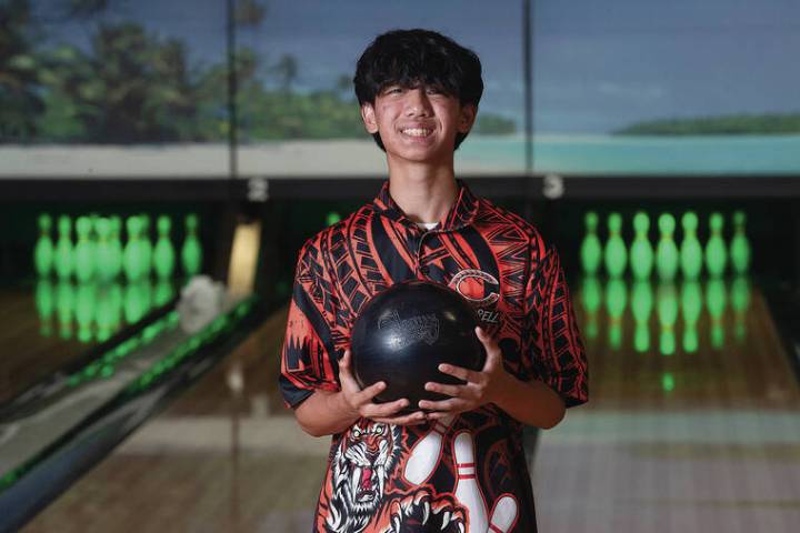 Campbell frosh Jacob Badua finds bowling to be right up his alley