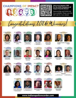 Recorder Media Group announces 2026 Champions of Impact Award honorees