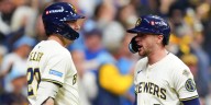 Christian Yelich, Brice Turang battle postseason slump