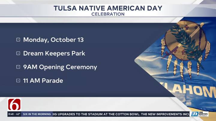 Tulsa celebrating heritage and resilience with Native American Day festivities
