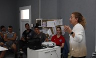 La 4ª división del fútbol juvenil de la Asociación Atlética Argentinos Juniors presenció una charla informativa sobre la UNLaM 