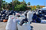 Entregaron 3 toneladas de PET para el DIF de Los Cabos; el evento fue en Cabo San Lucas 