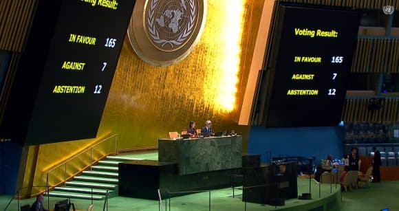 Contundente votación a favor de Cuba y contra el bloqueo en la ONU