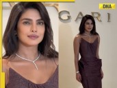 Priyanka Chopra stuns in diamond jewels, Rs 1.67 lakh metallic midi dress