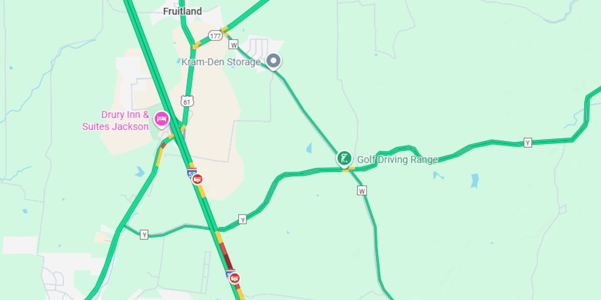 3-vehicle crash on I-55 near Fruitland exit