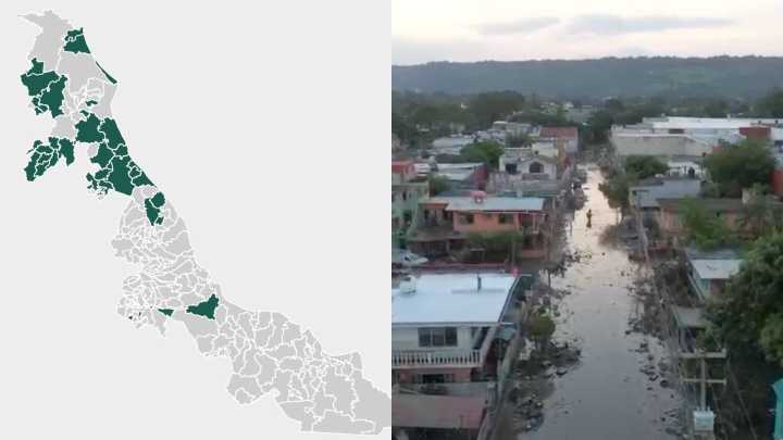 Municipios Afectados en Veracruz: Lista de Comunidades Incomunicadas por Inundaciones y Lluvias