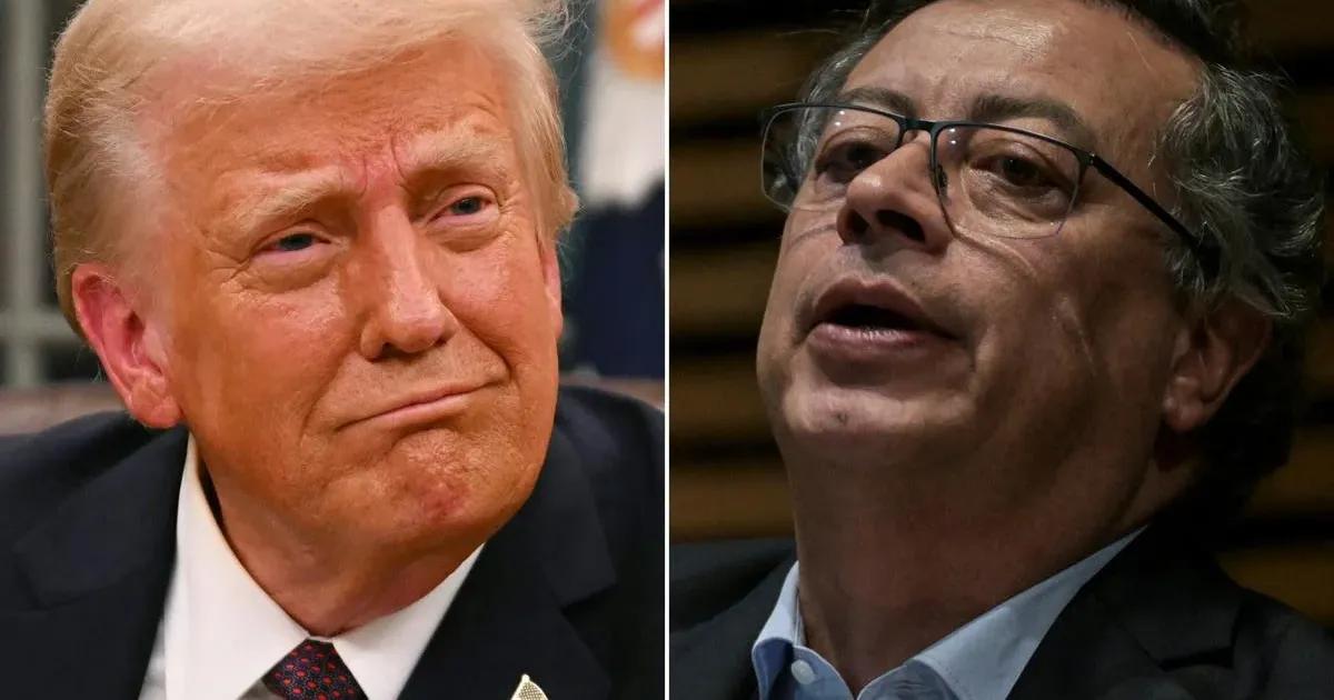 Petro dice que Trump lo calumnió e insultó a Colombia, y que EE.UU. ha hecho ejecuciones extrajudiciales
