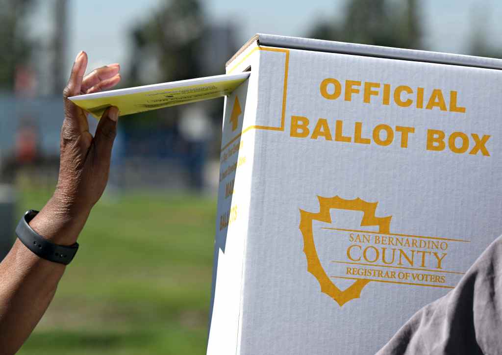 How does the Inland Empire’s voter registration look ahead of Prop. 50 election?