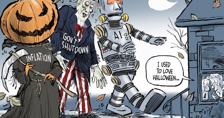 Editorial Cartoon: Scary