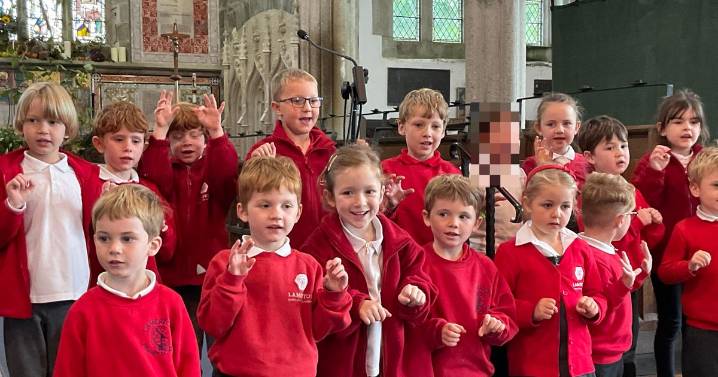 Lamerton children celebrate harvest by helping those in need