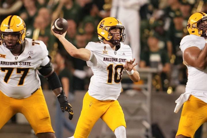 Deadspin | ASU QB Sam Leavitt (foot) to have season-ending surgery