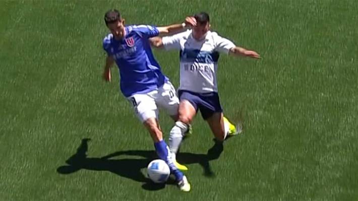 Revisa la dura falta por la que Gary Medel fue expulsado en el UC