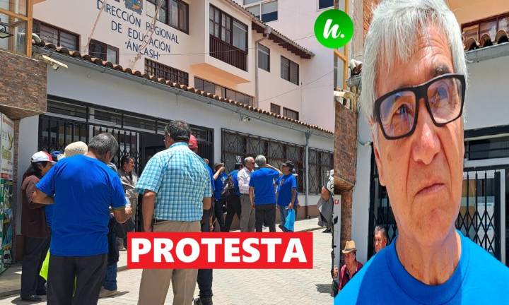 Profesores jubilados marchan por salario digno