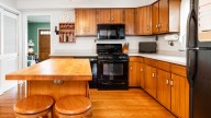 Give Your Dated Kitchen Island A Stunning Glow