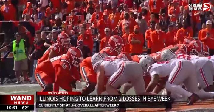 Illinois hoping to learn from first seven games of season during bye week