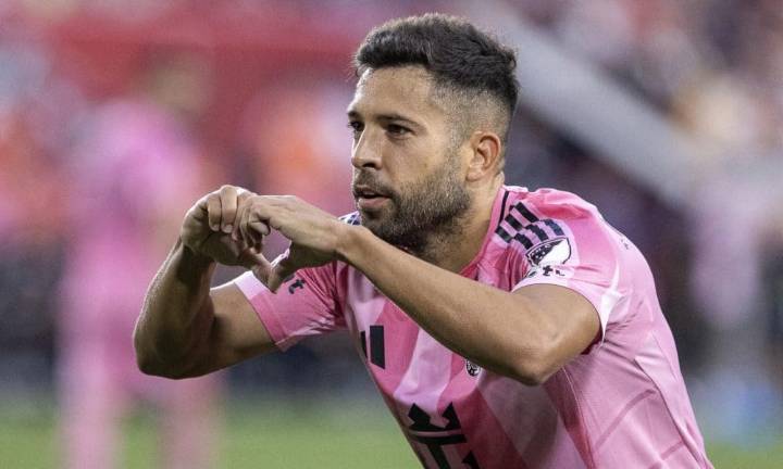 El español Jordi Alba se retirará del fútbol al final de la temporada en Miami