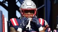 Why Patriots' RB TreVeyon Henderson's last name is so small on the back of his jersey