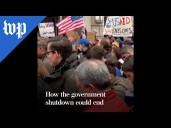 How the government shutdown could end