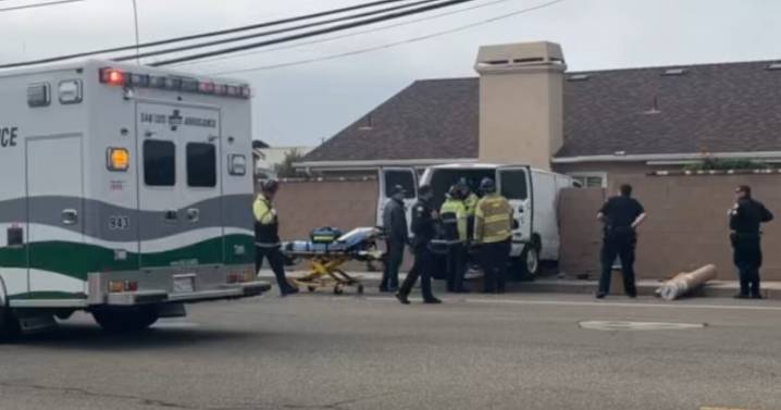 Van crashes into Grover Beach home
