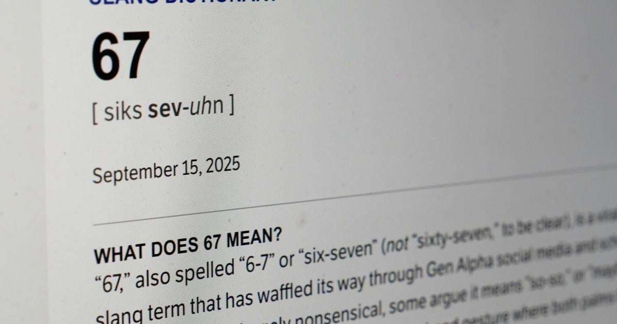 Dictionary.com’s word of the year is '6-7.' But is it even a word and what does it mean?